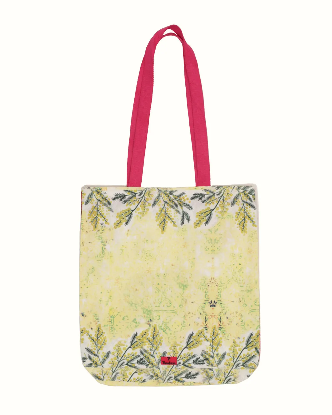 TROPICAL ELEPHANT NIWAD HANDLE TOTEBAG