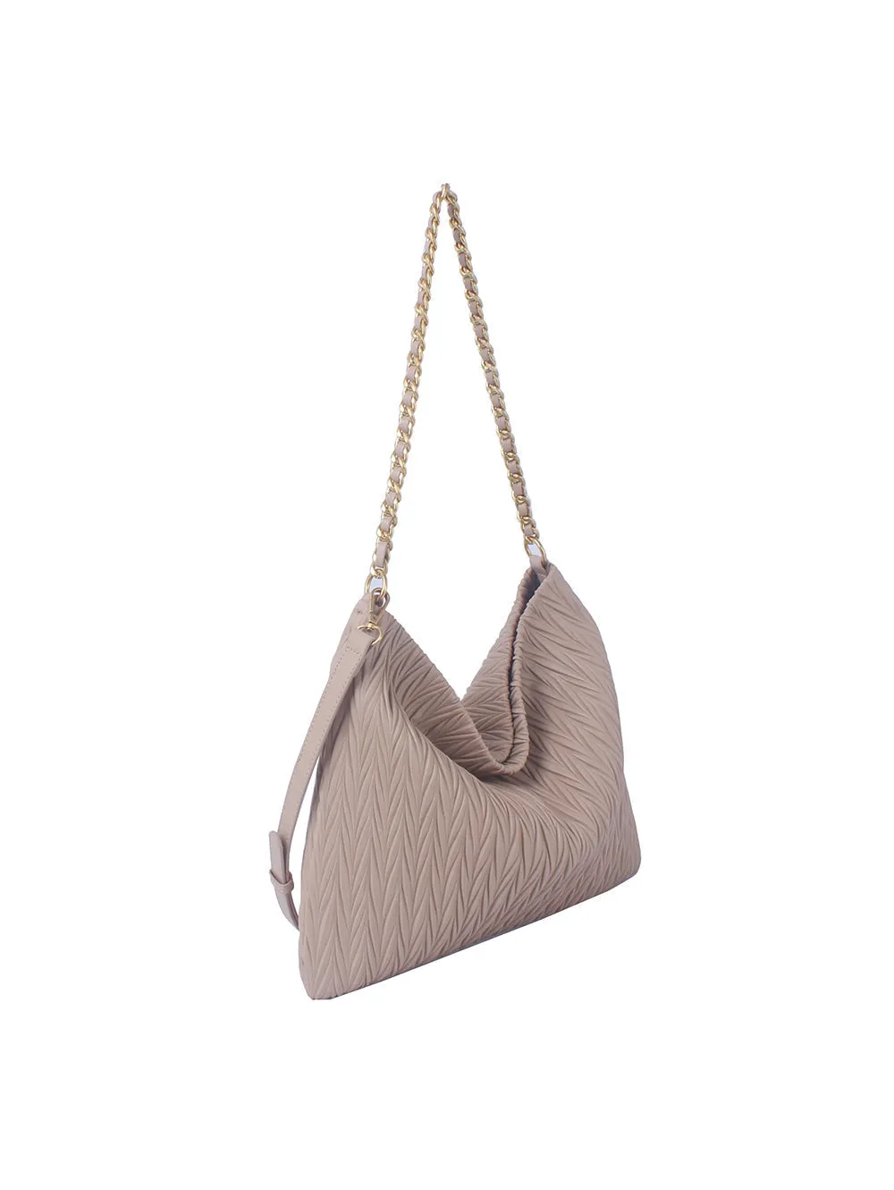 Unique Embossed Shoulder Bag