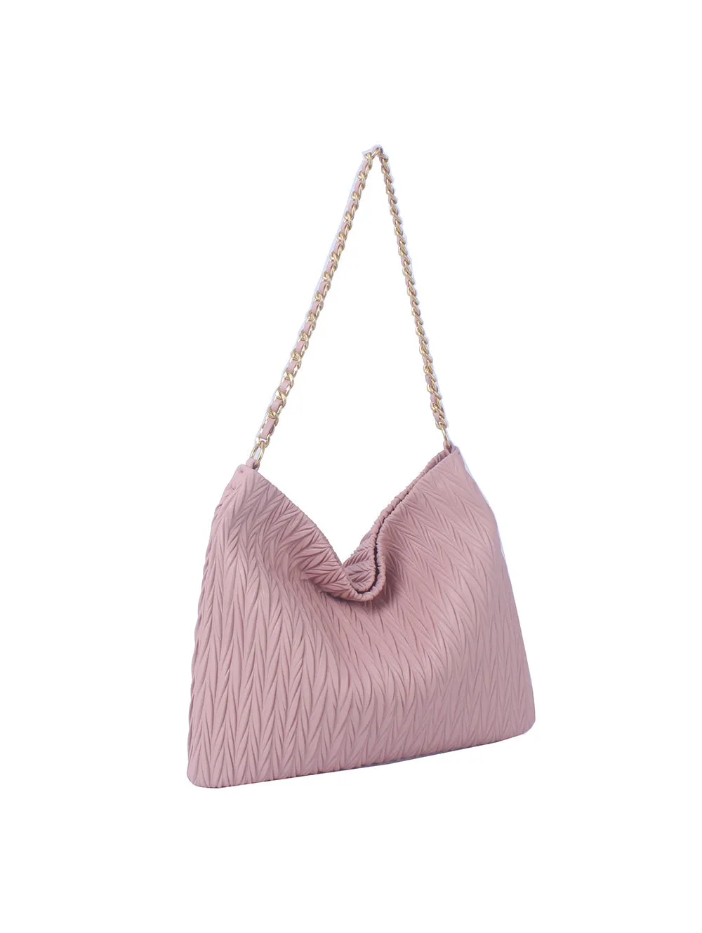 Unique Embossed Shoulder Bag