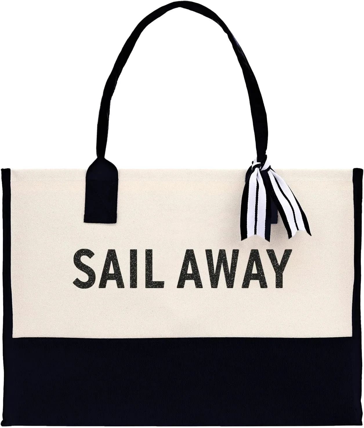VANESSA ROSELLA Beach Tote Bag Large - Chic Tote Bag for Pool Gym Travel Cruise Picnic Road Trip