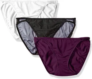 Vanity Fair Women's Illumination String Bikini Panty (3 Pack)
