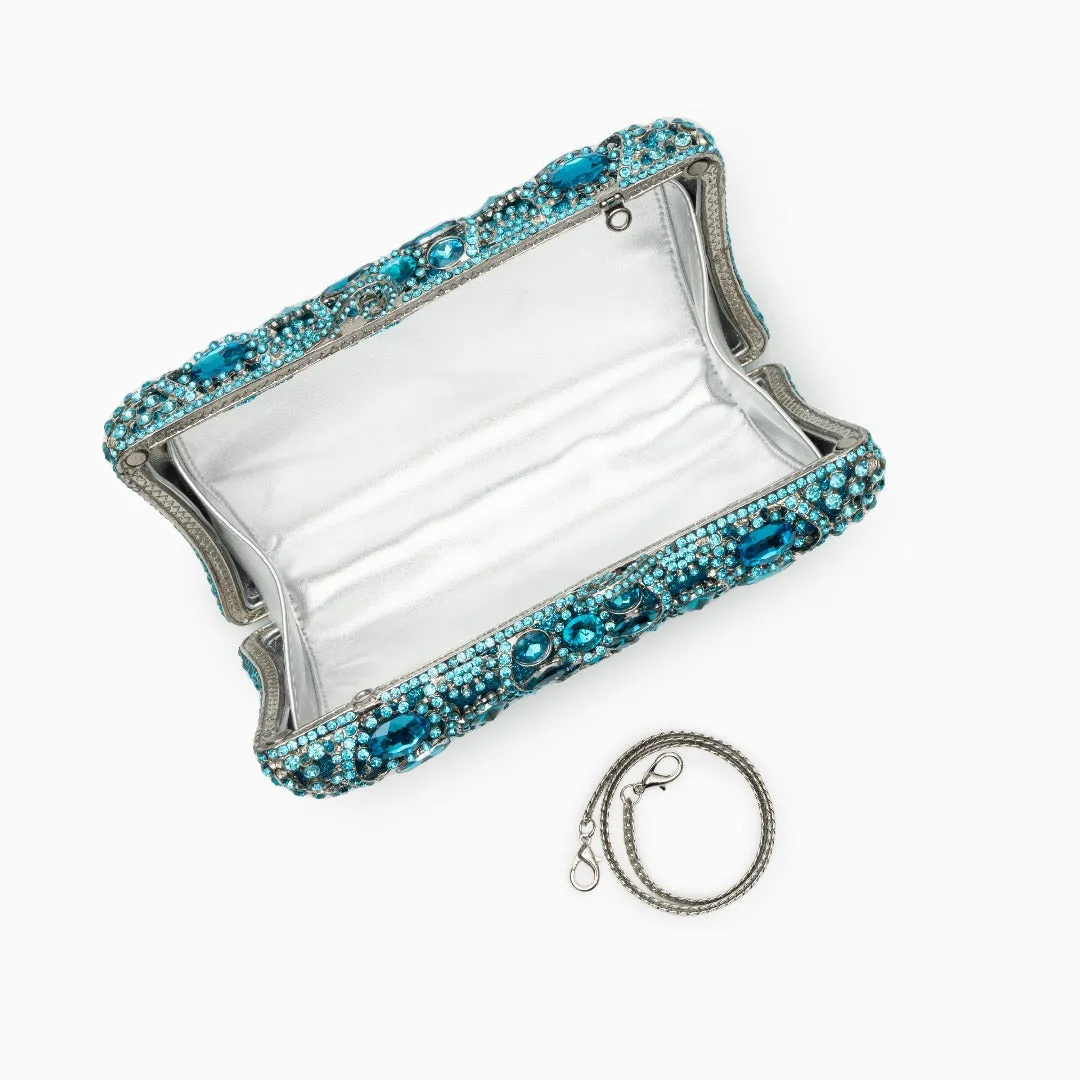 Venus Rhinestones Clutch Bag