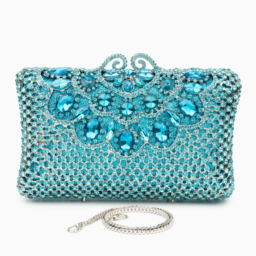 Venus Rhinestones Clutch Bag