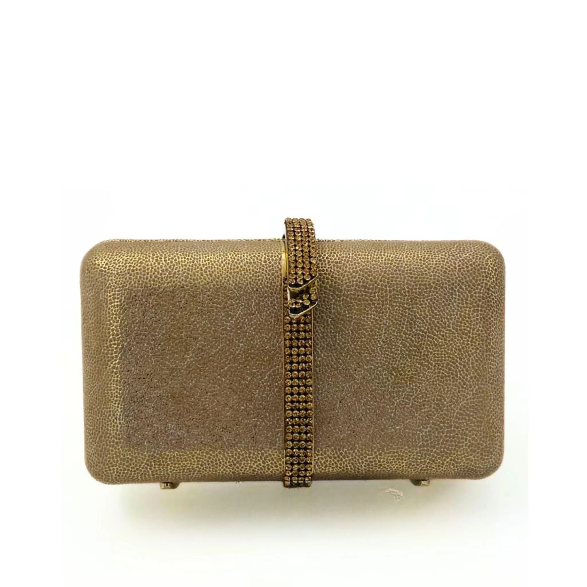 Verona Clutch in Gold