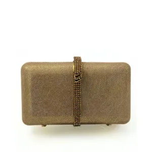 Verona Clutch in Gold