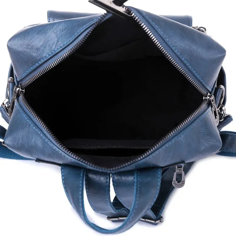 Vintage Women’s Faux Leather Backpack