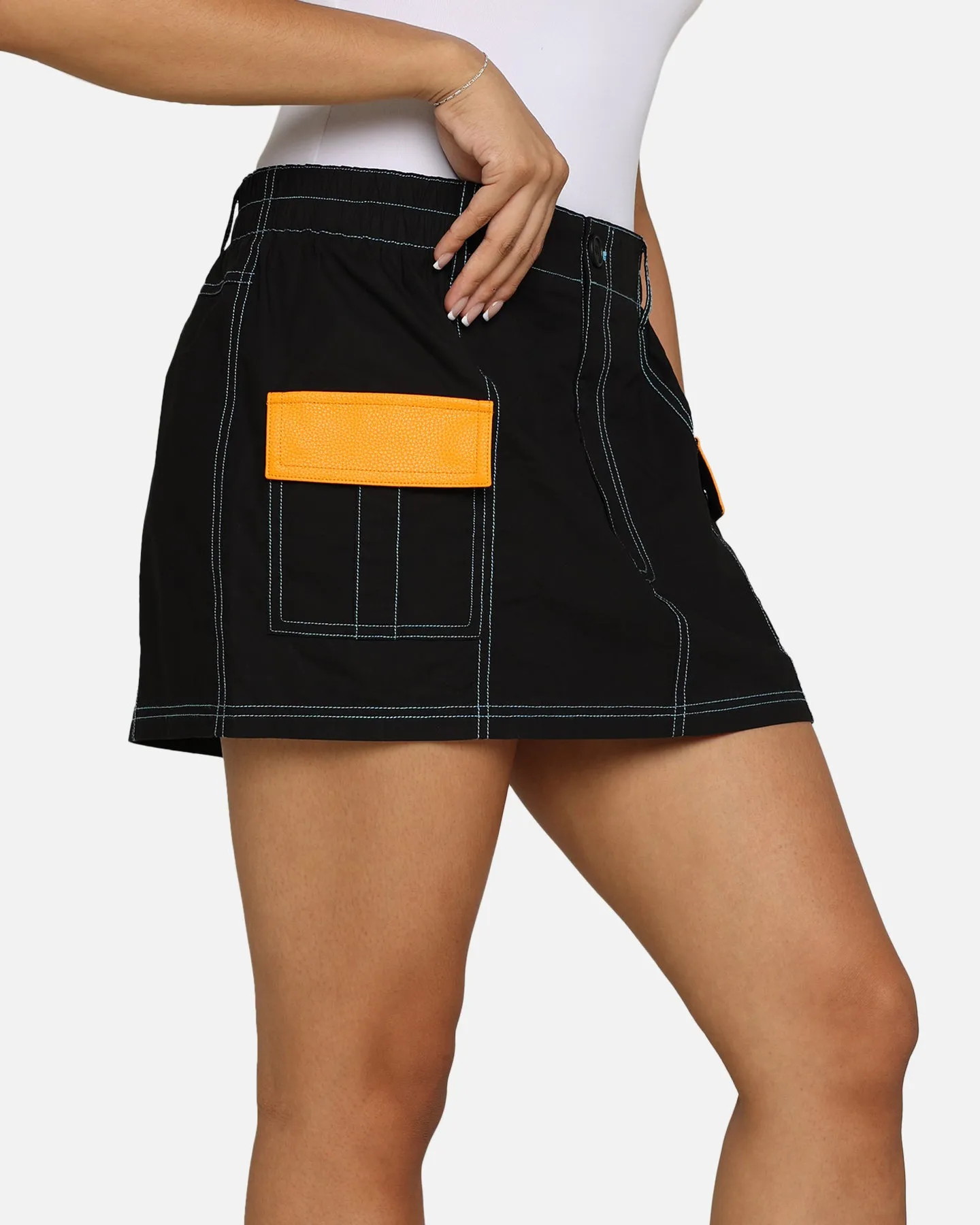 We Are The Wild Collective X McLaren Women's Cargo Skirt Black