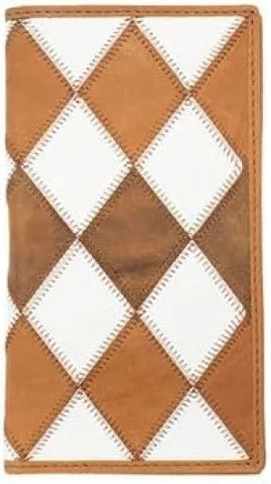 Western Wallet Mens Rodeo Diamond Patch Multi-Color N500047697