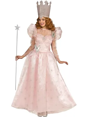 Wizard of Oz Glinda The Good Witch Deluxe Women's Costumes PLUS