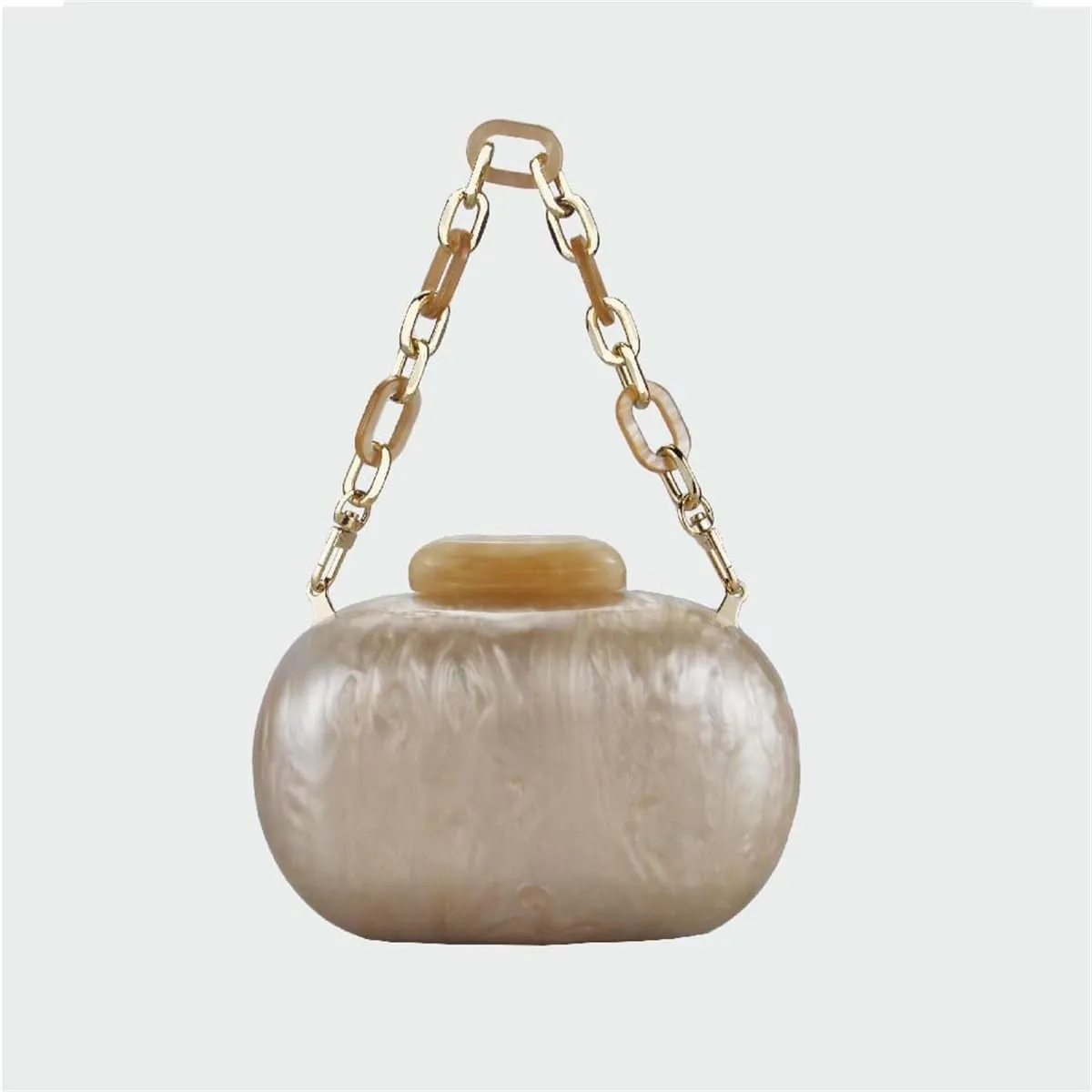 Women Acrylic Clutch Purse Marble Evening Bag Glitter Acrylic Shoulder Handbag Wedding Party Prom Trendy Purse