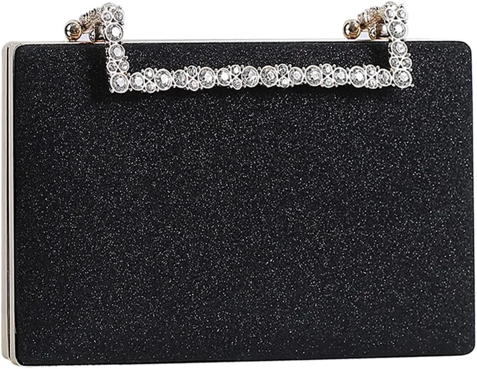Women Clutch Purse Glitter Evening Bag Sequins Clutch Bag Sparkly Handbag Bridal Wedding Purse