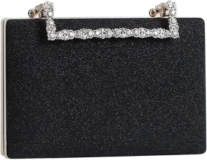 Women Clutch Purse Glitter Evening Bag Sequins Clutch Bag Sparkly Handbag Bridal Wedding Purse