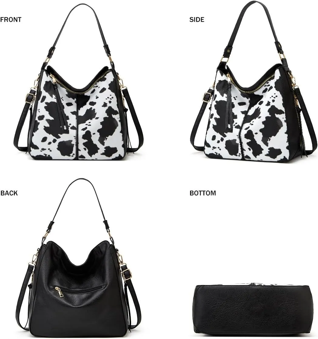Women Fashion Handbags Wallet Tote Bag Shoulder Bag Top Handle Satchel Purse Set