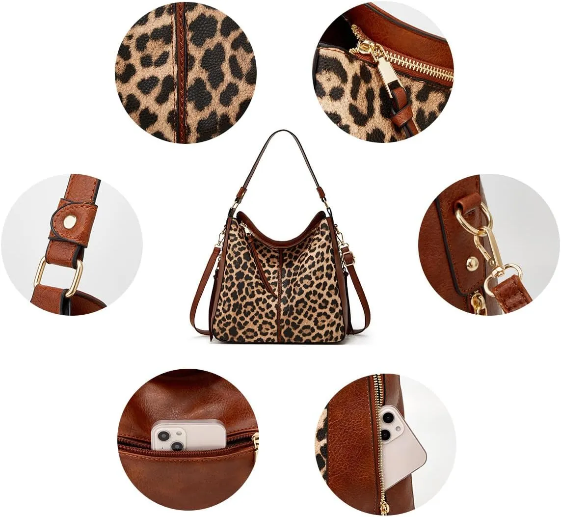 Women Fashion Handbags Wallet Tote Bag Shoulder Bag Top Handle Satchel Purse Set
