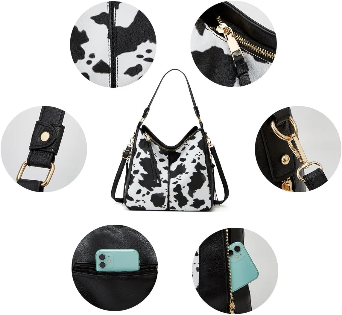 Women Fashion Handbags Wallet Tote Bag Shoulder Bag Top Handle Satchel Purse Set