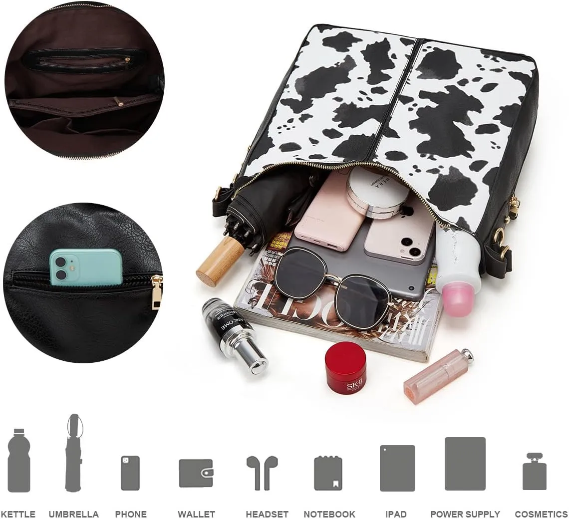Women Fashion Handbags Wallet Tote Bag Shoulder Bag Top Handle Satchel Purse Set