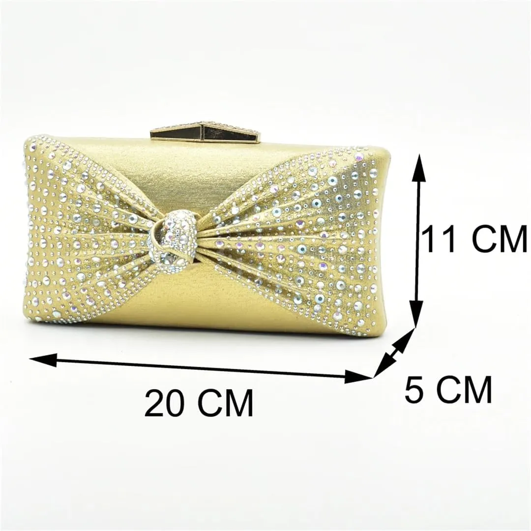 Women Italian Shoes Bags Set for Prom Party Summer Sandal Pumps
