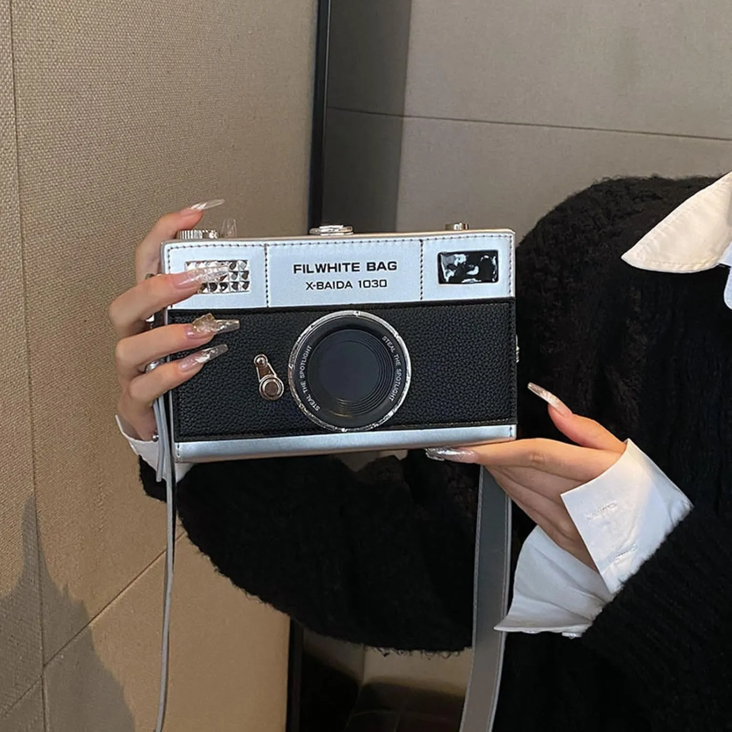 Women Personalized Box Clutch Fashion Camera Shape Bags Ladies Casual Crossbody Bag Small Shoulder Purses And Handbags