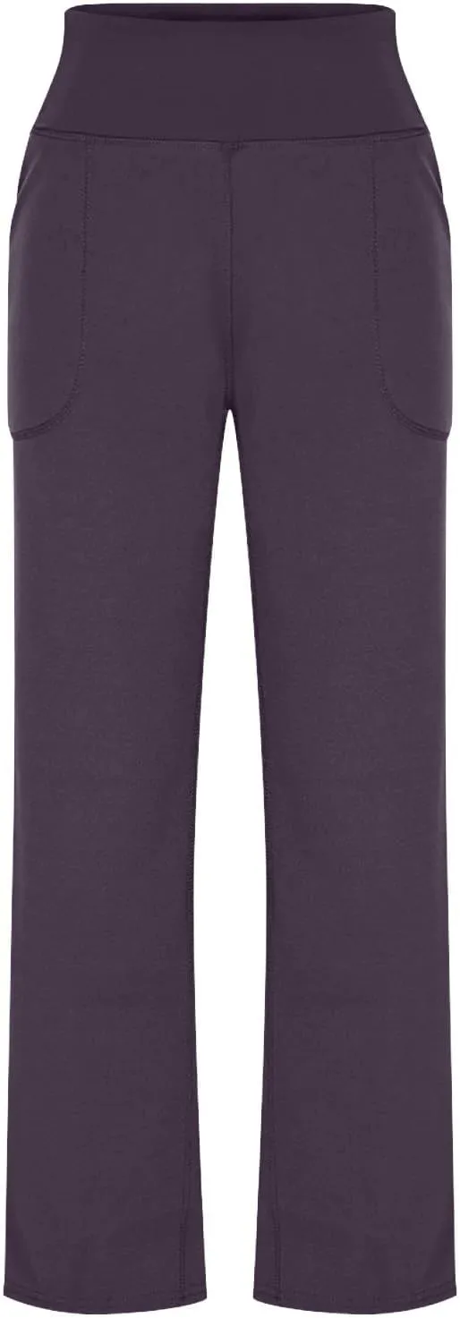Women Yoga Capri Pants 2025 High Waist Solid Pant Wide Leg Workout Crop Summer Pants for Casual, Travel, Exercise