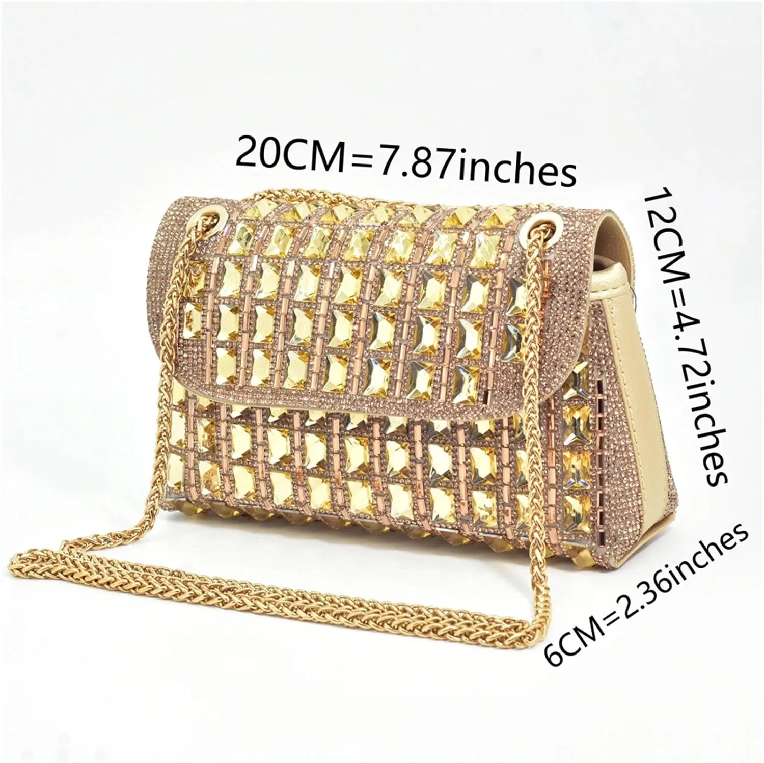 Women’s African Inspired Designer Nigerian Bridal Shoes and Purse Set Sparkly Peep Toe Pumps with Rhinestone Details