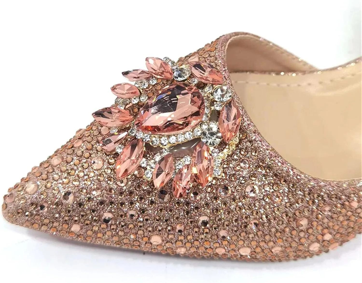 Women’s African Themed Wedding Shoes and Matching Shoulder Bag Combo Pointed Toe Comfortable Heels for Bride