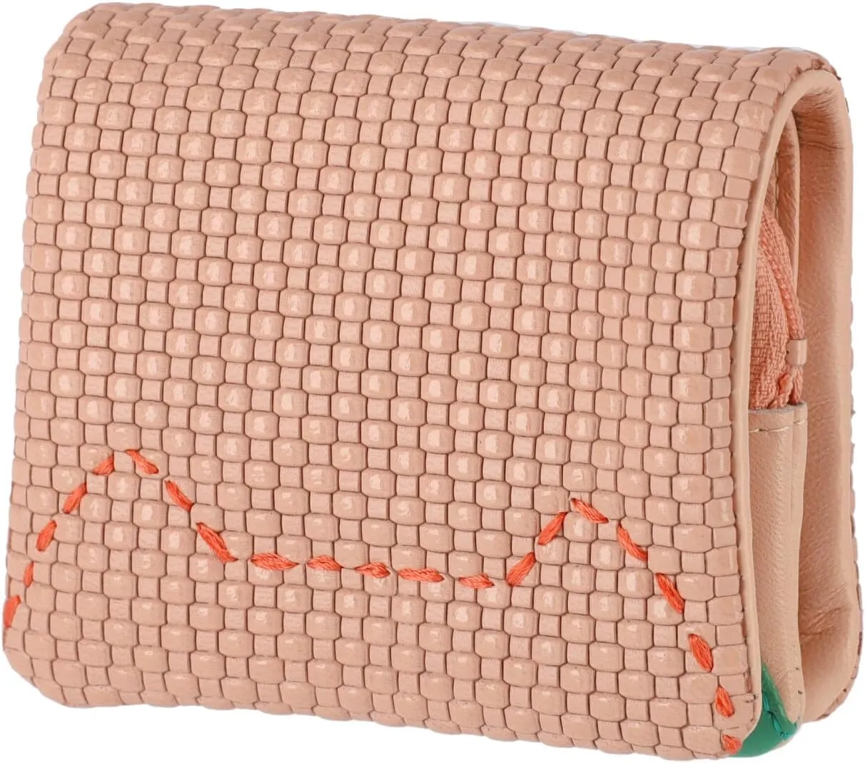 Women's Embossed Mesh Mini Wallet