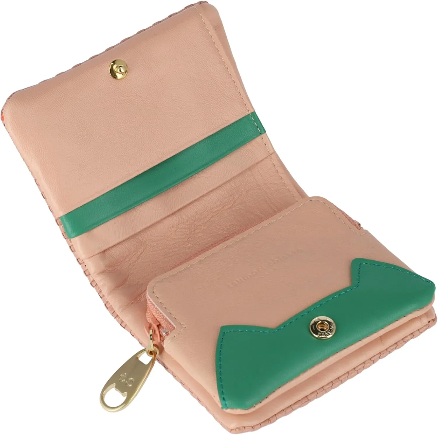 Women's Embossed Mesh Mini Wallet