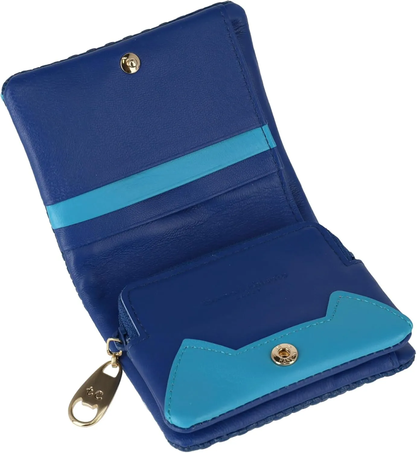 Women's Embossed Mesh Mini Wallet