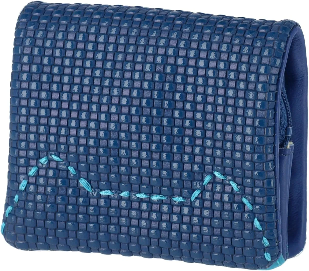 Women's Embossed Mesh Mini Wallet