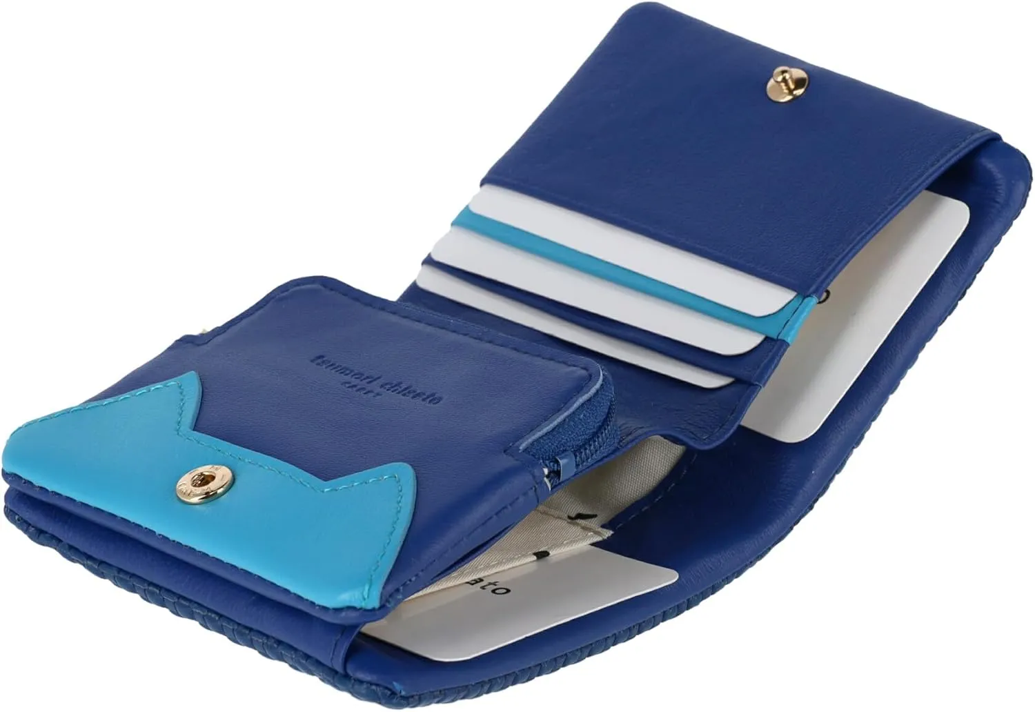Women's Embossed Mesh Mini Wallet