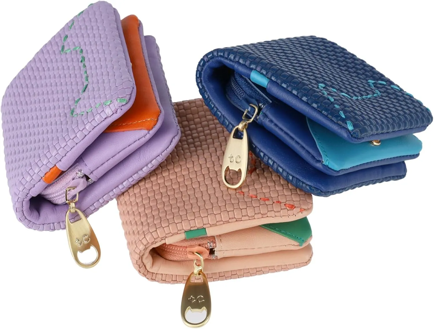 Women's Embossed Mesh Mini Wallet