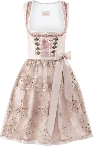 Women's Finette Mini Dirndl, taupe, 44