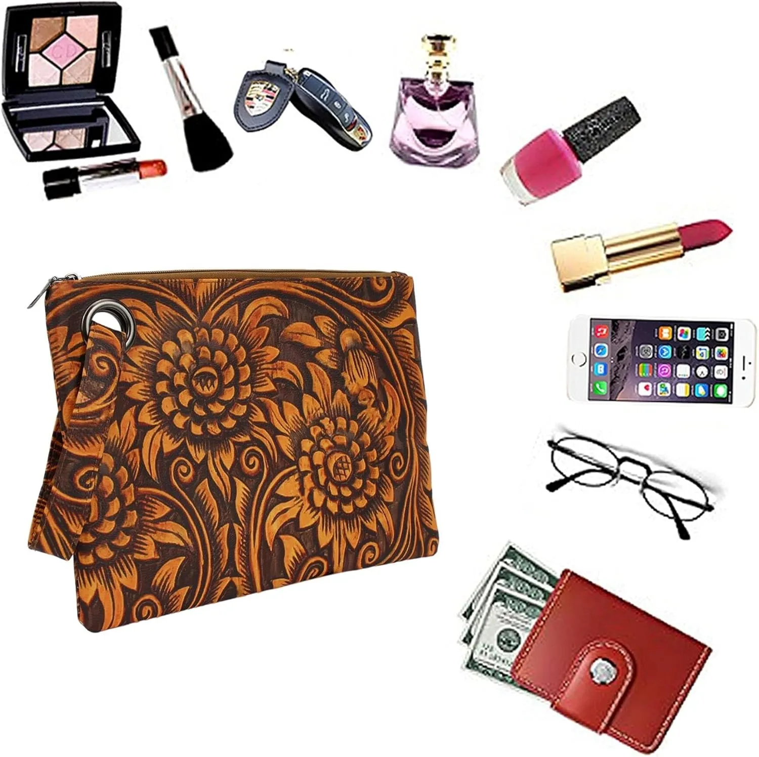 Women's Handbag Envelope Evening Bags Clutch Purse Wristlet Wallet Purse for Women