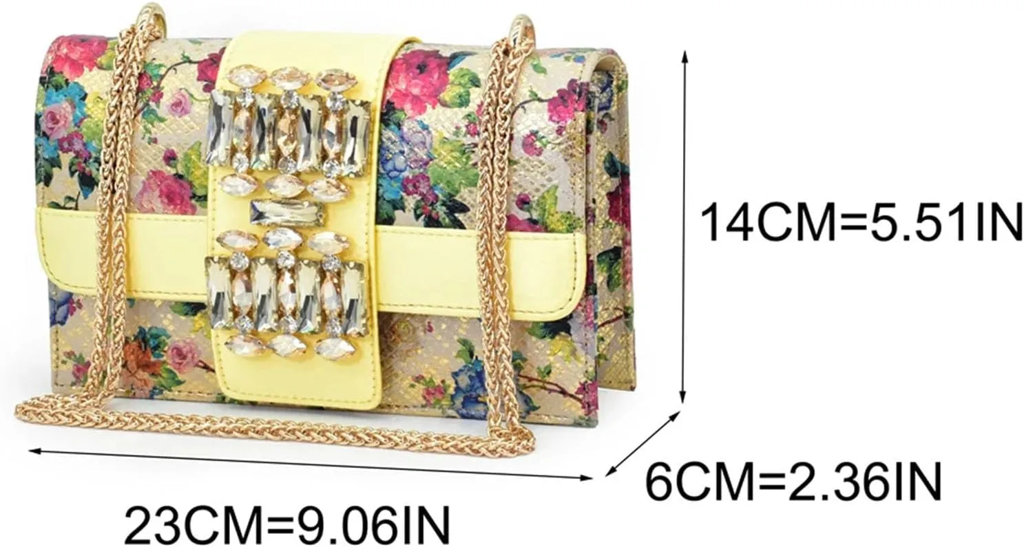 Womens Italian Style Rhinestone Decorated Wedding Shoes and Bag Set Elegant High Heels Luxury Bridal Accessories