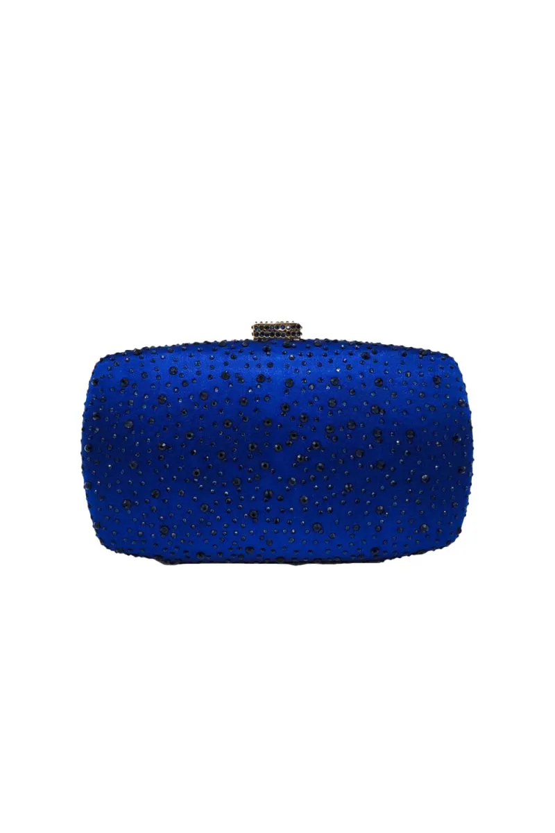 Women’s Rhinestones Evening Clutch in Satin