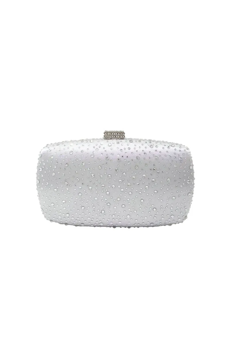 Women’s Rhinestones Evening Clutch in Satin