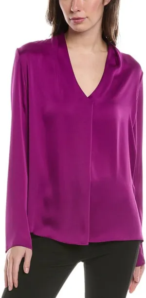 Women's Satin Straight Top