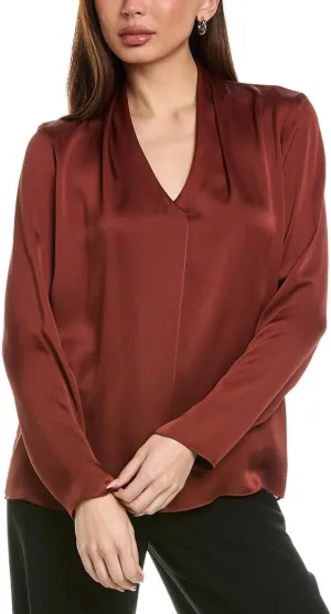 Women's Satin Straight Top