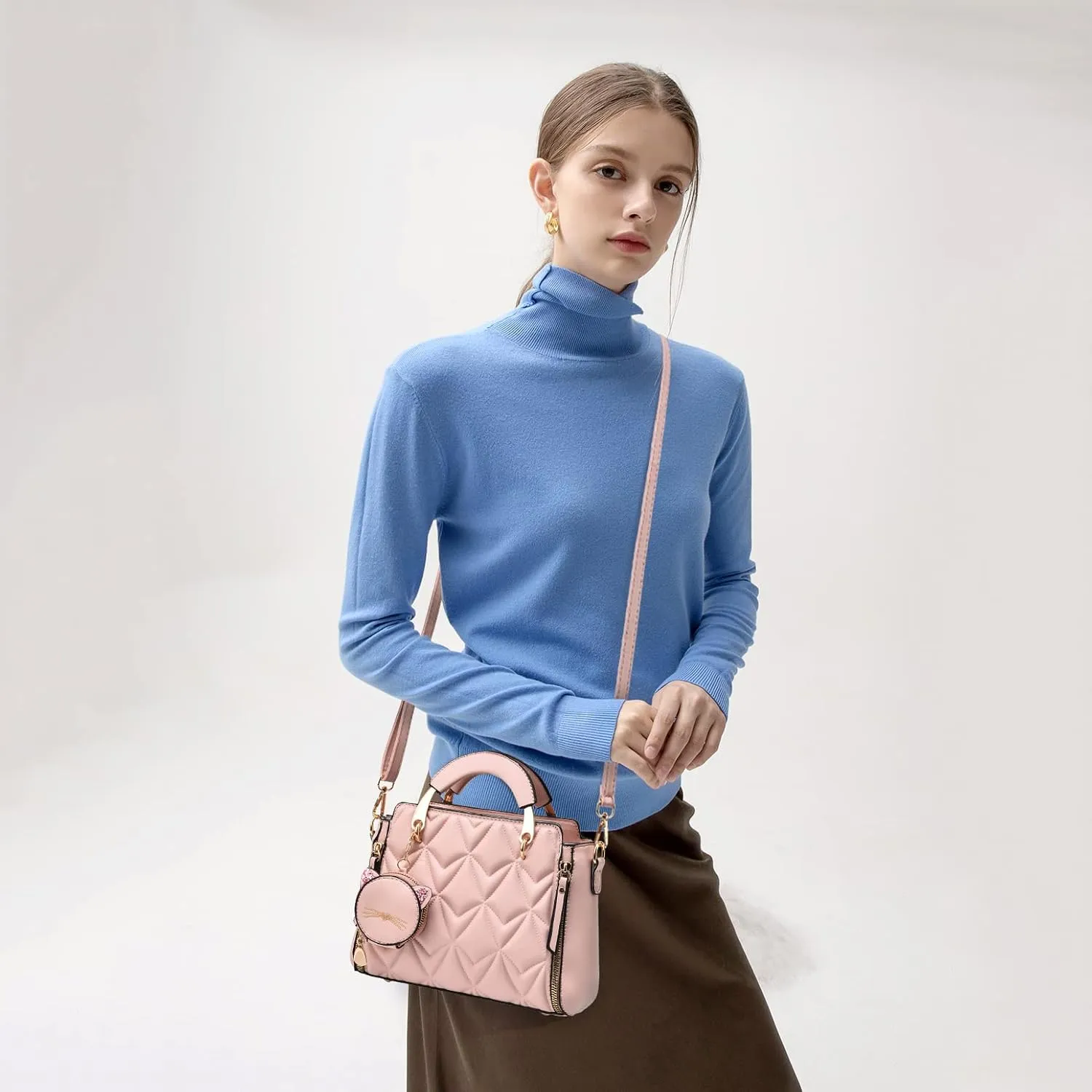 Xiaoyu Fashion Purses and Handbags for Women Ladies Crossbody Bags Top Handle Satchel Shoulder Bags Small Totes