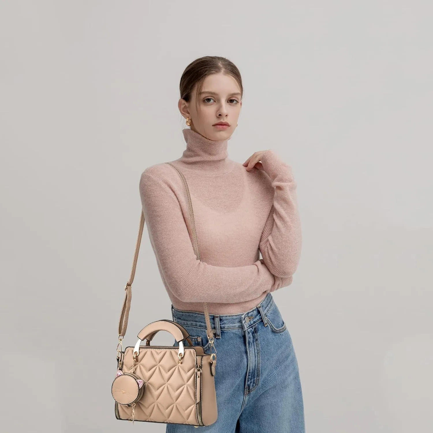 Xiaoyu Fashion Purses and Handbags for Women Ladies Crossbody Bags Top Handle Satchel Shoulder Bags Small Totes