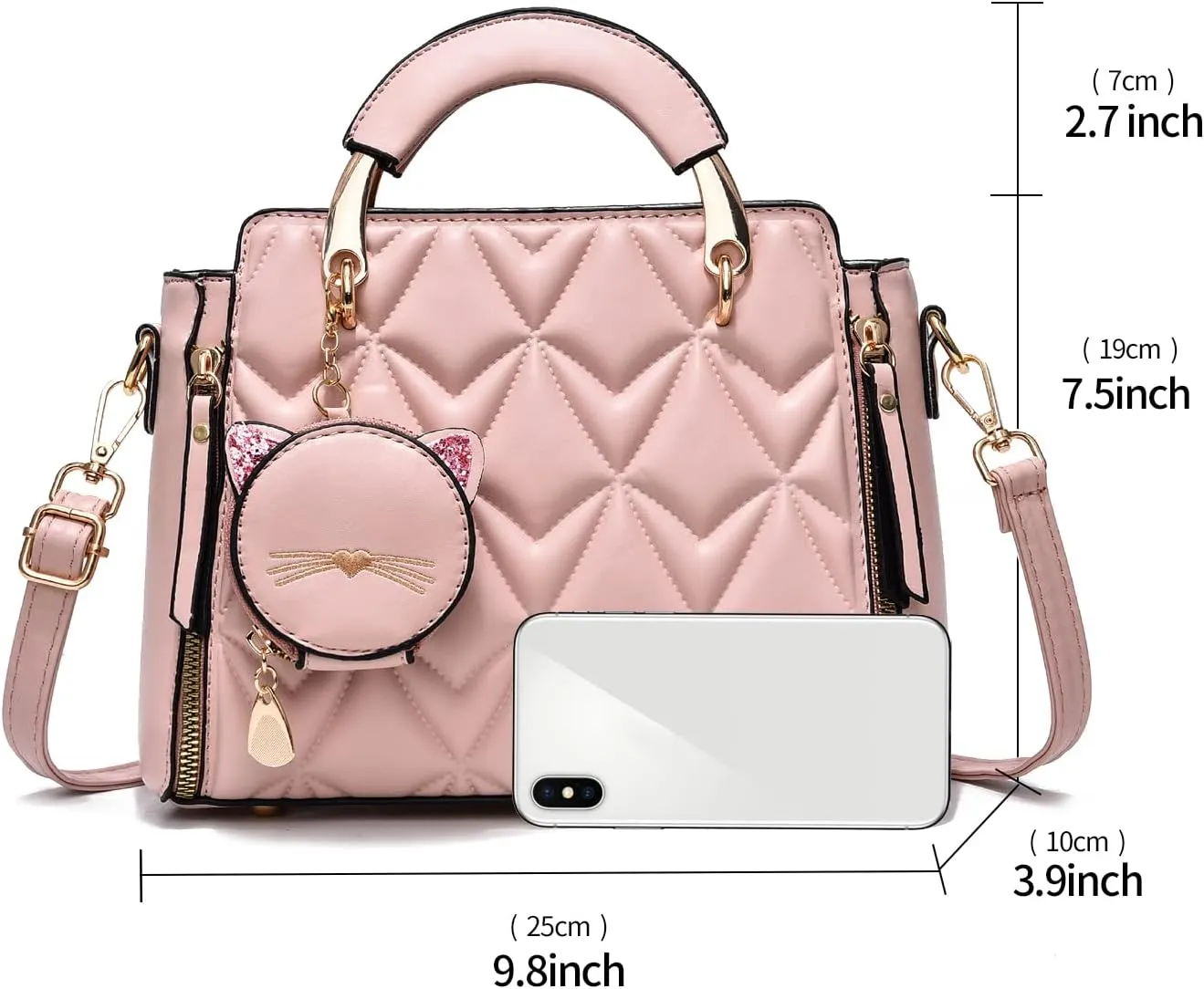 Xiaoyu Fashion Purses and Handbags for Women Ladies Crossbody Bags Top Handle Satchel Shoulder Bags Small Totes