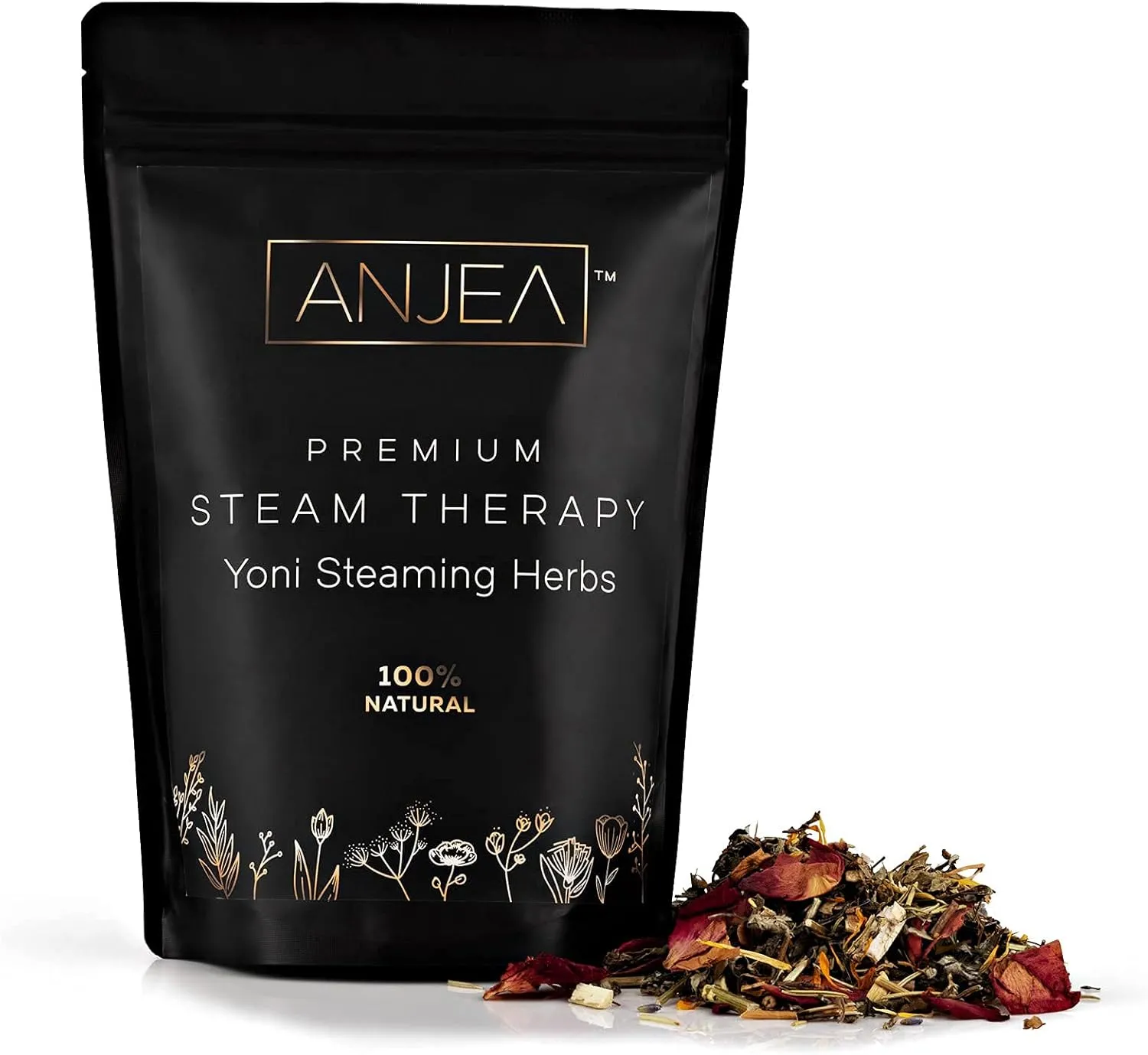 Yoni Steaming Herbs 2 oz (2-4 steams), Vsteam Herbs for Cleansing and Tightening, Natural V Steam Herbs for V Steam Seat Kit, Herbal Sitz Bath Soak, Feminine Wash, Filter Bags Included